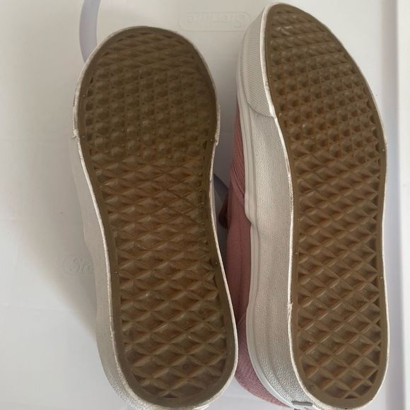 Vans Pink Slip-On Sneakers - Picture 5 of 7